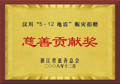 慈善貢獻(xiàn)獎