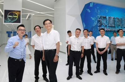2020年6月16日時(shí)任浙江省委常委、統(tǒng)戰(zhàn)部部長熊建平蒞臨天通
